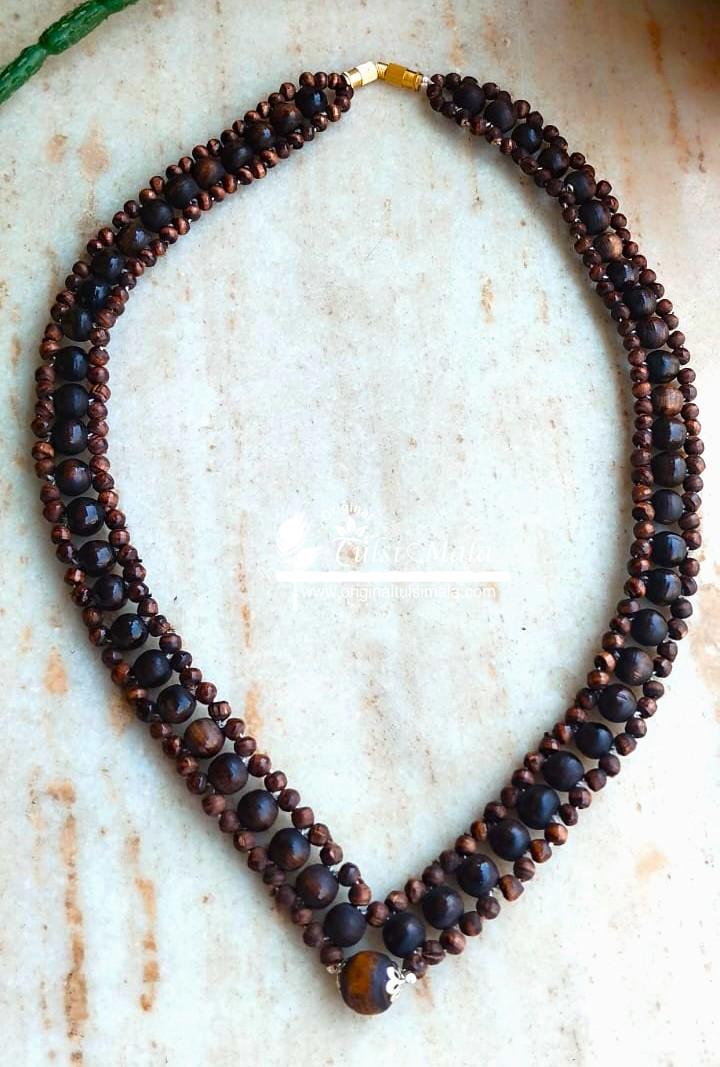 Traditional Shyama Tulsi Kanthi Mala – Premium