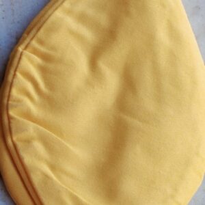 Blue Cotton Japa Bead Bag with Counter / Sakshi Mala – Premium