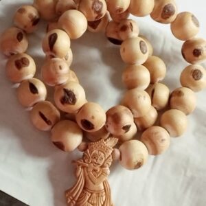 Handmade Design Krishna Locket Tulsi Mala