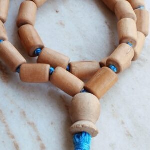 Big Tulsi 27 Beads Cylindrical Shape Chanting Mala