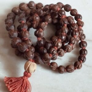 Iskcon Shayma tulsi lotus beads Jap mala for Dear devotees - Divine Companion