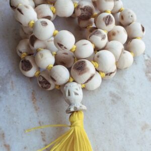 yellow tassel jap mala