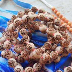 Om Namah Shivay Original Tulsi beads Japa Mala - Mahakal Japa
