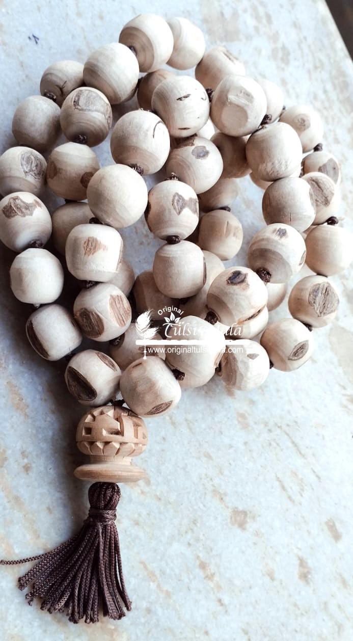54+1 , 20 mm Original Tulsi beads Japa Mala For Chant