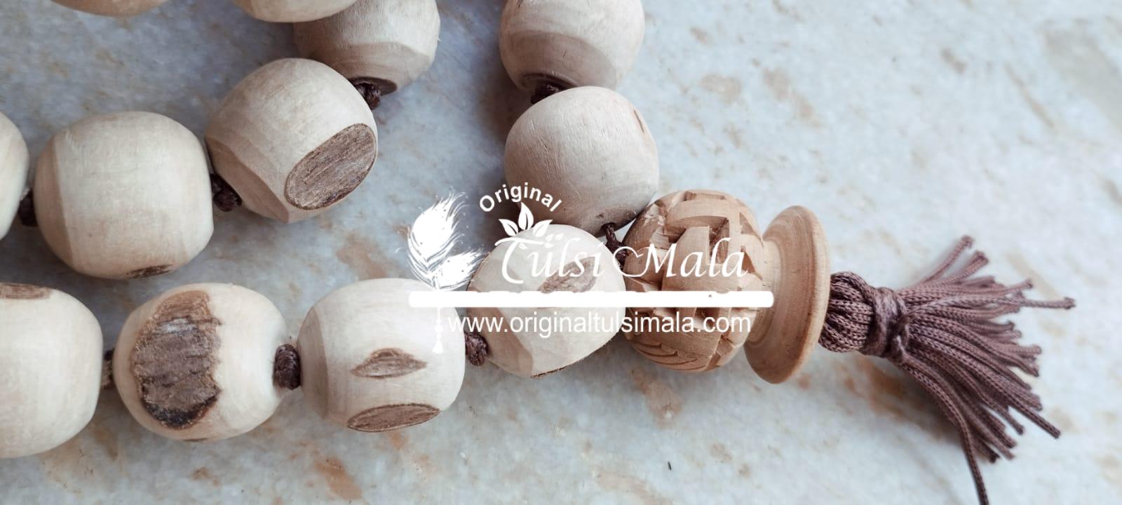 54+1 Tulsi Japa Mala – 20mm Beads