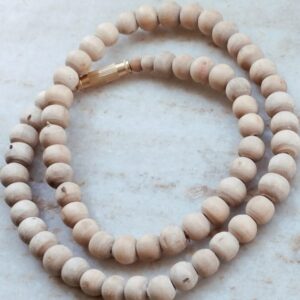 Round Shaped Tulsi Beads Kanthi Mala , 1 round