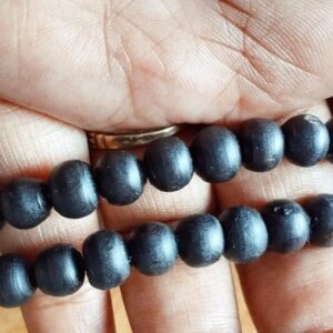 black shyama beads tulsi kanthi mala