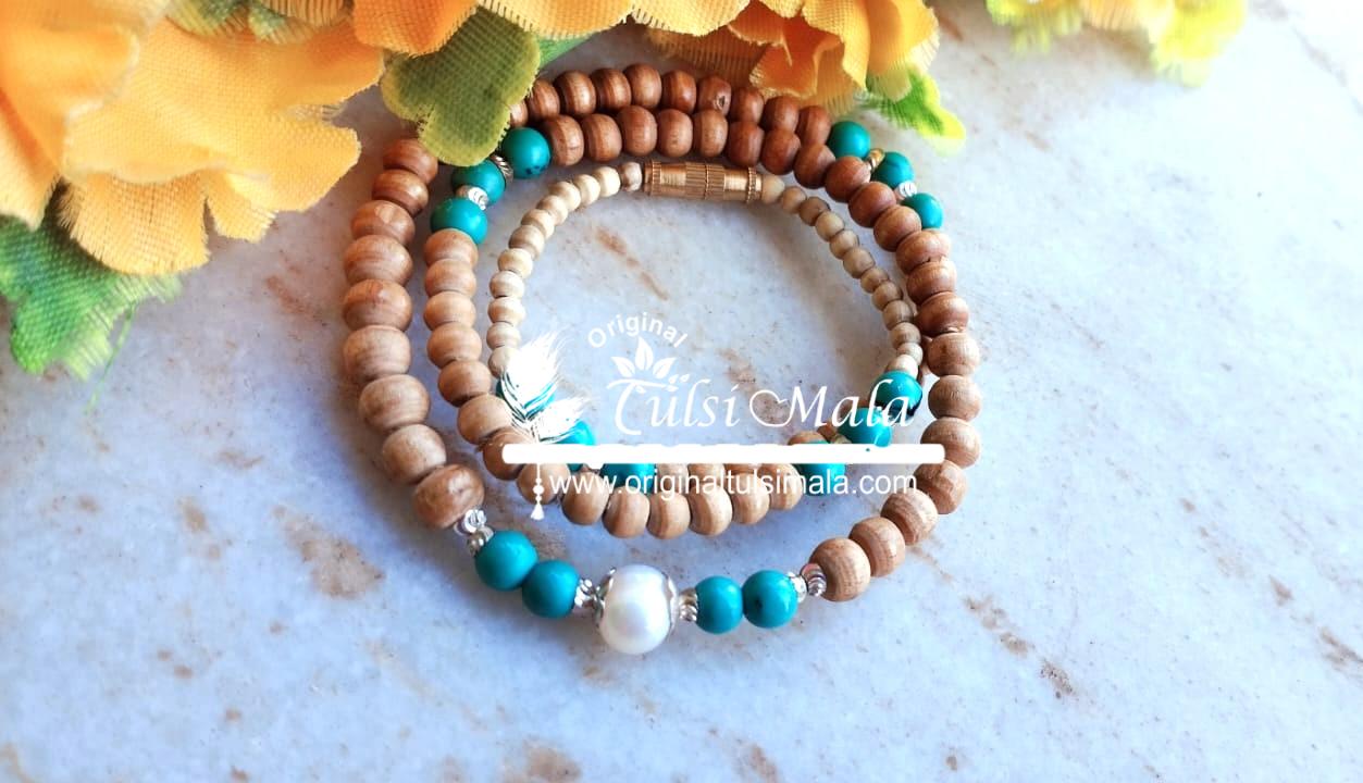 real pearl moti tulsi kanthi mala