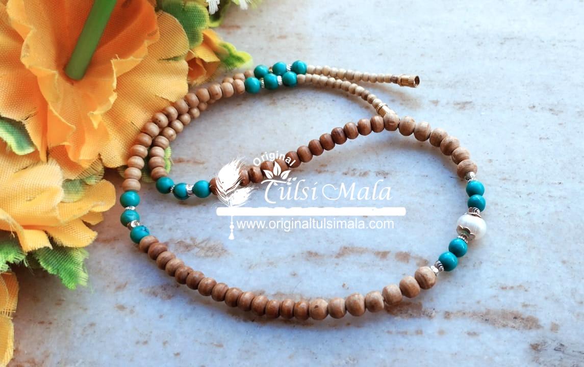 real pearl moti tulsi kanthi mala