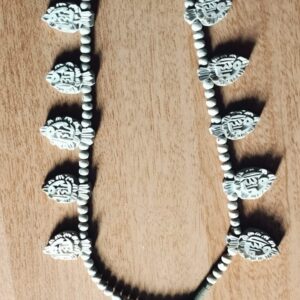 Handmade Radha Pata Carved Tulsi Mala