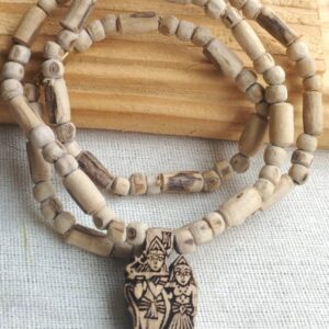 Radha Krishna Tulsi Locket Kanthi Mala