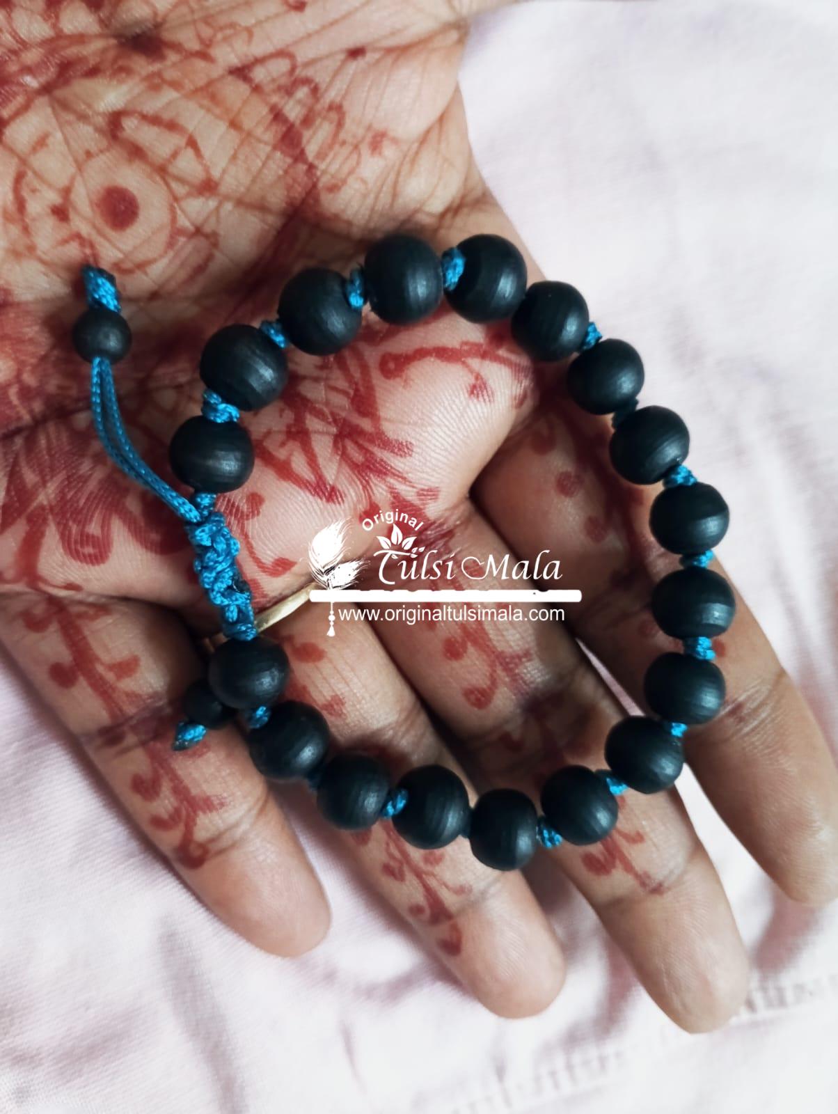 Tulsi Round Knotted Beads Bracelet - Traditional / Devotion