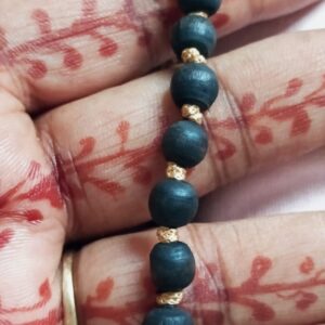 Buy Traditional Shyama Black Tulsi Round Beads Bracelet