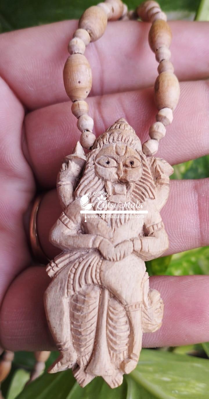 Narasimha God Tulsi Locket Mala-Beautiful Design