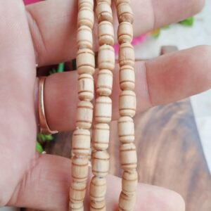 Three Round Original Tulsi Kanthi Mala – Super Fine Quality Tulsi Beads