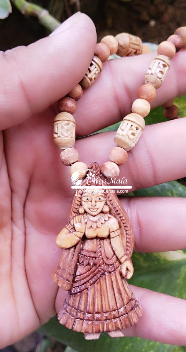Radha Rani Tulsi Locket Mala