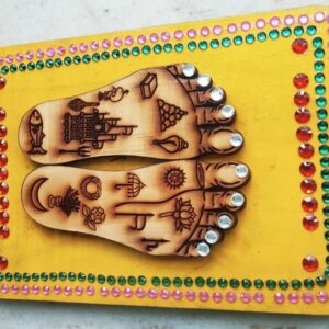 Shri Radha Charan Naam Sewa For Home Temple