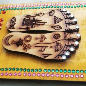 Shri Radha Charan Naam Sewa For Home Temple