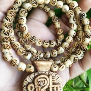 Jai Shri Ram Tulsi Locket Mala