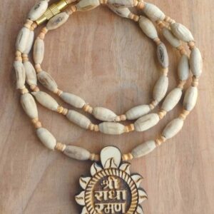Sri Radha Raman Locket Mala Pure Tulsi Beads Size 6mm ...