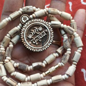 Mero Vrindavan Tulsi Locket with Tulsi Kanthi Mala