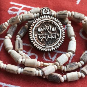 Mero Vrindavan Tulsi Locket with Tulsi Kanthi Mala