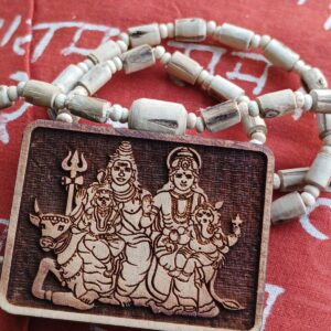 Shiv Parivar Tulsi Mala Locket Mala