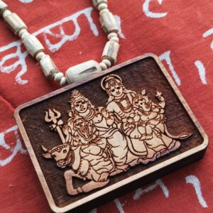 Shiv Parivar Tulsi Mala Locket Mala