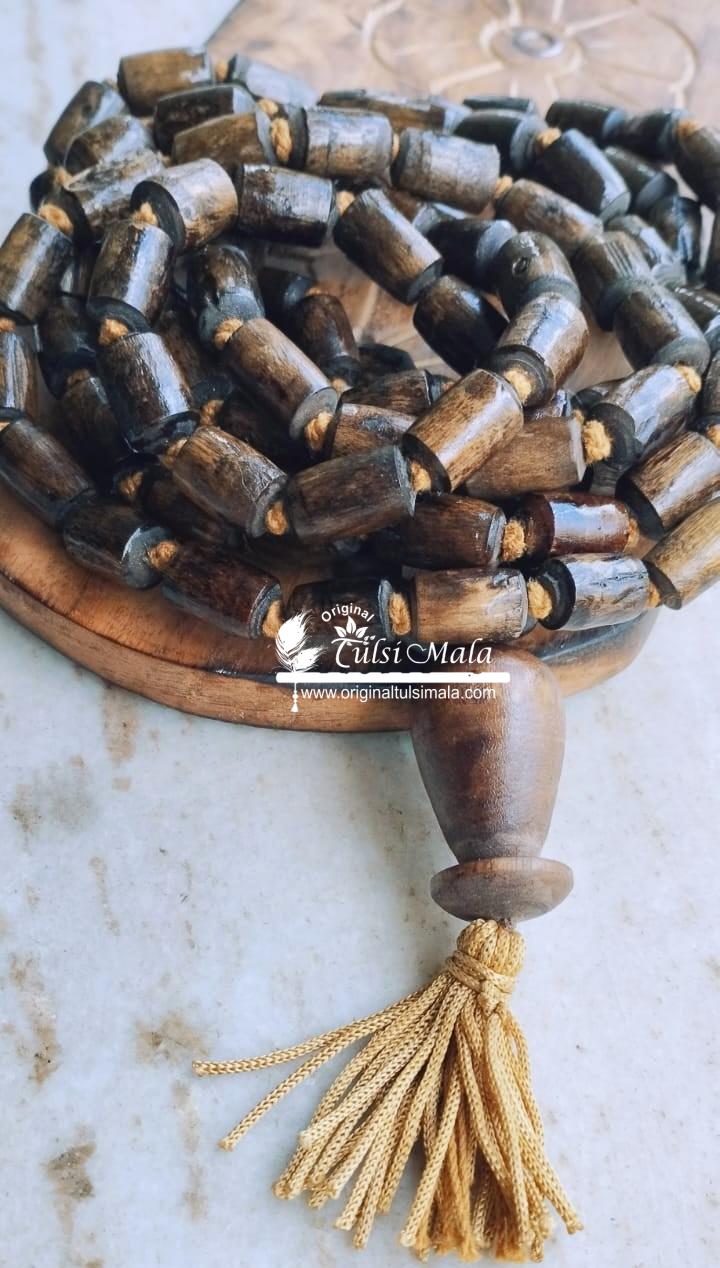 108 + 1 Guru bead original Tulsi Iskcon Japa Mala 14 mm – Premium