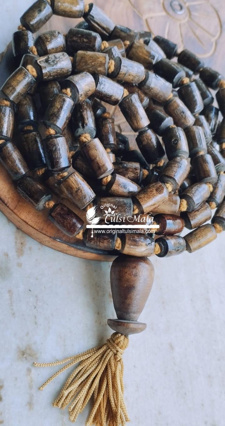 108 + 1 Guru bead original Tulsi Iskcon Japa Mala 14 mm – Premium