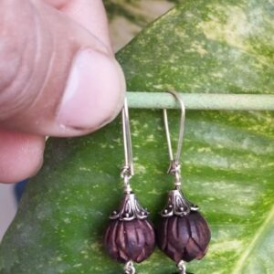 Pure Silver Tulsi Earring- Antique Design / Classic / Trending