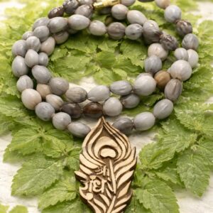 Vaijanti Beads Mala With Radhey Tulsi Locket For Neck – Super Blessed