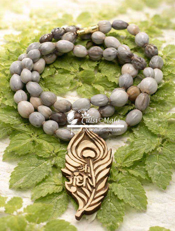 Vaijanti Beads Mala With Radhey Tulsi Locket For Neck – Super Blessed