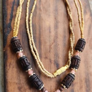 Double layer silver tulsi narshima kavach – Classic