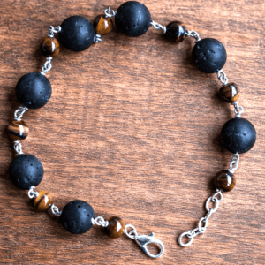 Powerful Krishna Sphatic With Tiger Balls Designed Bracelet – Classic