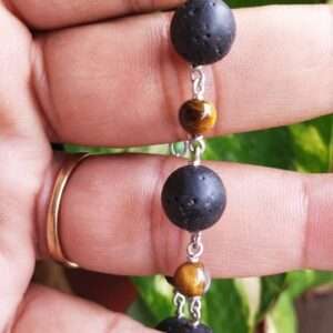 Powerful Krishna Sphatic With Tiger Balls Designed Bracelet – Classic