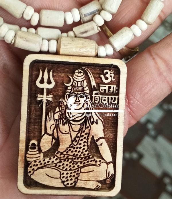 Shiv Shankar Ji Tulsi Locket Mala