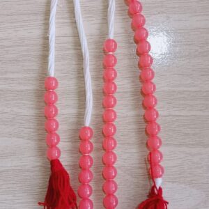 Japa Counting Beads – PinkColor Round Beads for Mala Round