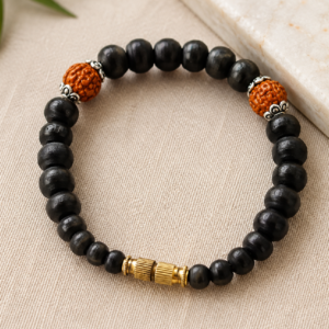 Tulsi with Rudraksha Made Bracelet