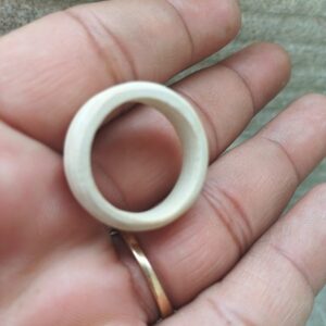 Premium Handcrafted Tulsi wood made RIng for Both man and women