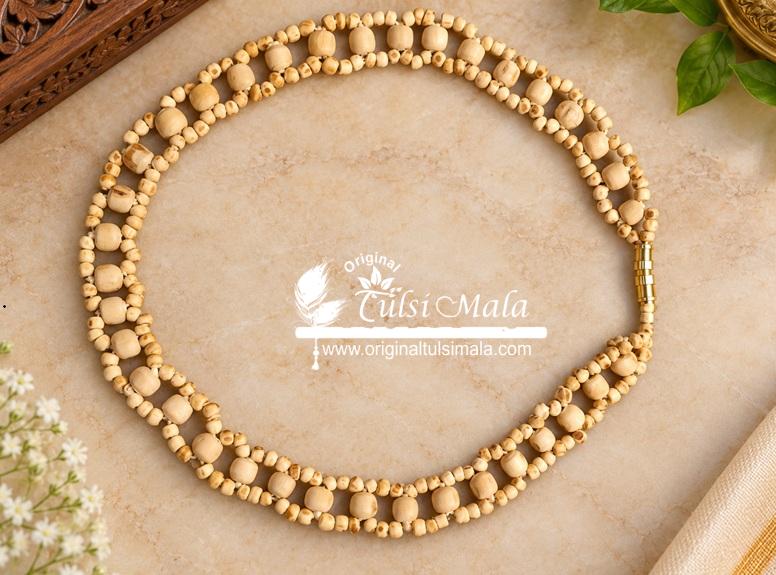 New Pattern Tulsi Kanthi and Locket Mala, handcraf